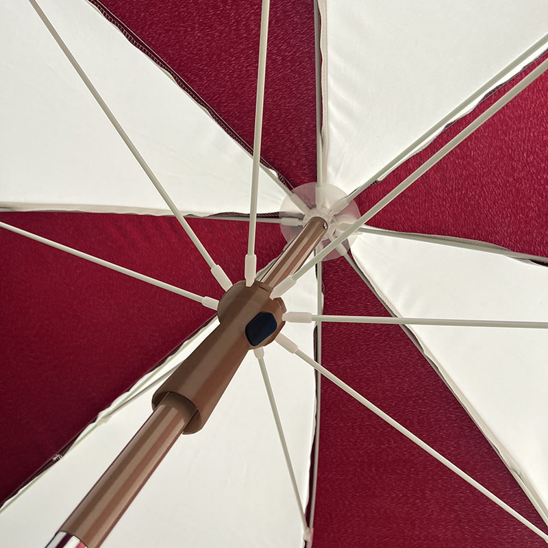 قاب فیبر 2M، شفت آلومینیومی سبک، چتر خورشیدی معمولی.