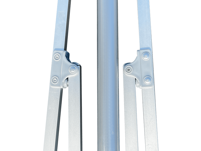 چتر ساحلی تزئینی 2.8*2.4 متری 2 آجدار