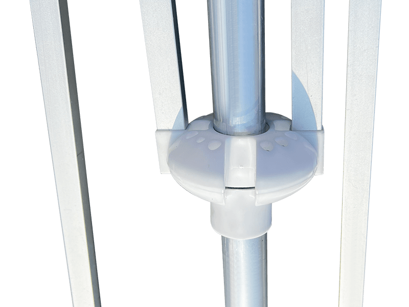 چتر ساحلی تزئینی 2.8*2.4 متری 2 آجدار