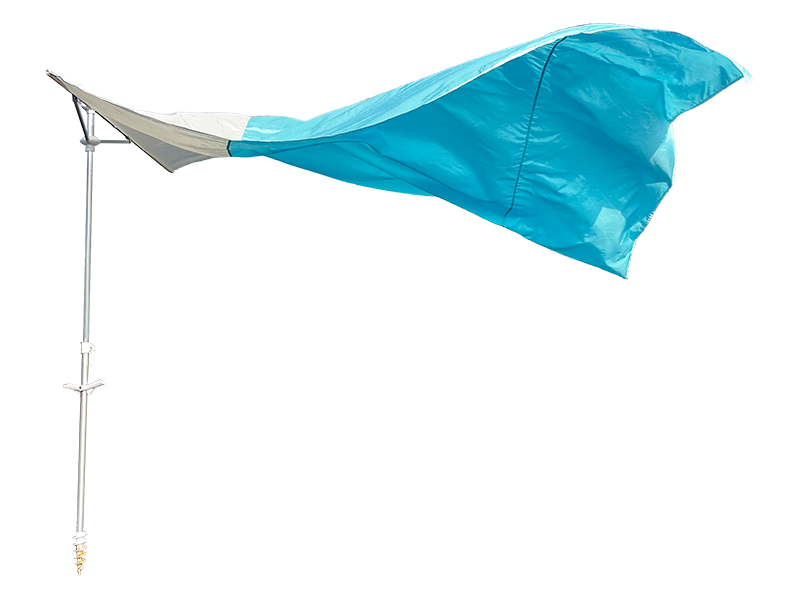 چتر ساحلی تزئینی 2.8*2.4 متری 2 آجدار